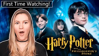 Harry Potter And The Philosopher's Stone  | First Time Watching! | Movie REACTION!