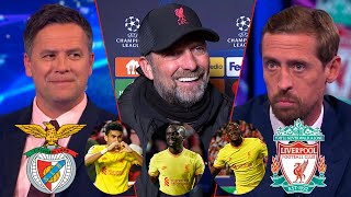 Benfica vs Liverpool 1-3 Reds Take Big Advantage🔥 Jurgen Klopp And Michael Owen Reaction Analysis