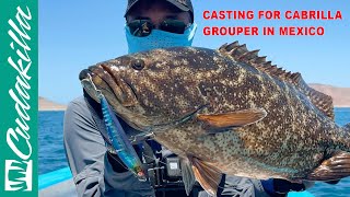 Casting For Cabrilla Grouper at BahiaLos Angeles, Baja Sur.