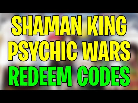 ALL REDEEM CODES IN SHAMAN KING PSYCHIC WARS!