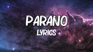 Sifax - Parano Lyrics