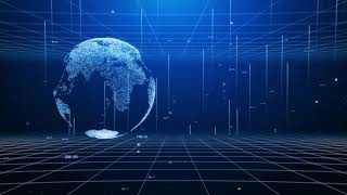 World Digital Background Loop