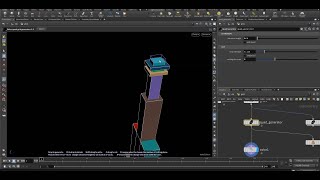 Houdini HDA | interartive quad generator | with python states