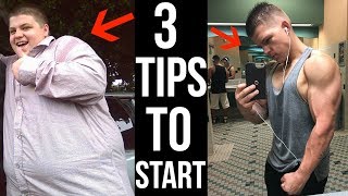3 No BS Tips To START Losing Weight! (Worked For Me)