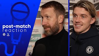 'This can be a turning point' | Graham Potter & Conor Gallagher | Chelsea 1-0 Crystal Palace | EPL