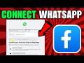 How To Connect WhatsApp On Facebook Business Page (2026) (Complete Guide)