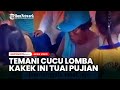 Viral Video Kakek Temani Cucunya Lomba Tuai Pujian, Netizen: Jadi Inget Waktu Kecil