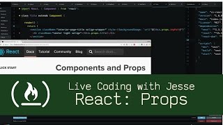 React: Props - Live Coding with Jesse