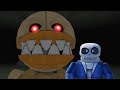 Escape Miss Ani-Tron's Detention (SCARY OBBY) Undertale Sans Vs Ani-Tron's JUMPSCARES & WALKTHROUGH