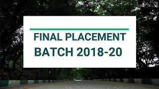 VAMNICOM PUNE, FINAL PLACEMENT OF BATCH - 2018-20