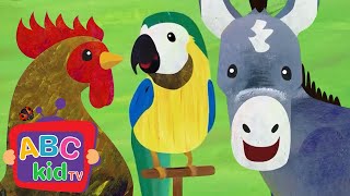 Making Animal Sounds Song | Animal Stories for Toddlers - ABC Kid TV | Nursery Rhymes & Kids Songs