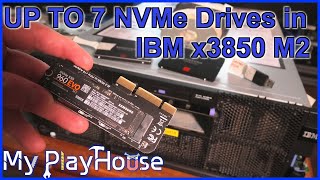 Samsung 960 EVO NVMe M.2 in IBM x3850 M2 Server - 973