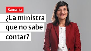 La Ministra de minas, Irene Vélez estuvo en debate de moción de censura