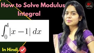 Definite Integral of Modulus Function | Definite Integral of Absolute Value Function