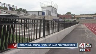 Impact high school stadiums have on communities