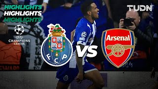 HIGHLIGHTS | Porto vs Arsenal | UEFA Champions League 2023/24 - 8vos | TUDN