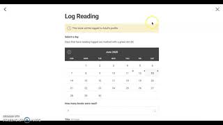 Beanstack: How to Log Reading and Activities