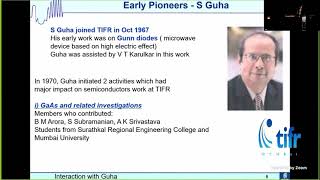 Semiconductors Work at TIFR: A Historical Perspective by B M Arora