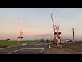 BNSF 3969 Manifest Train w/ 2 B40-8Ws North, Avena Rd. Railroad Crossing, Escalon CA