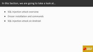 68. About SQL Injection Attack on Android