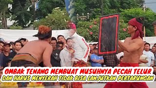 Ombak Tenang Buat Musuhnya Sampai Pecah Telur \u0026 Tdk Bisa Lanjutkan Pertarungan/Peresean Terbaru 2025