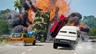 Epic BeamNG Drive Police Chase - Unstoppable chase  #unstoppable #beamngdrive #policechase
