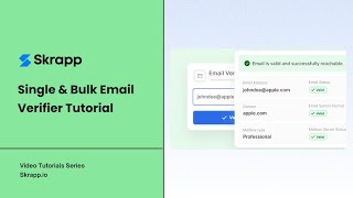 Learn how to verify lists of emails in bulk - Skrapp.io