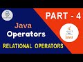 Part 4 - Operators in JAVA Programming | Relational Operators in Java | Code Vixa
