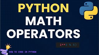 Python for Beginners | Python Math Operators Explained with Real-Life Examples