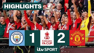 HIGHLIGHTS | Manchester City v Manchester United | FA Cup Final 2024