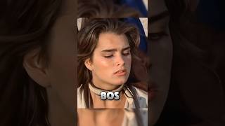 brooke shield 😳 now vs 80s #music #trending #90sworld #shorts #shortvideo