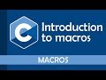 Quick introduction to macros