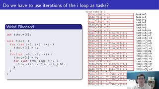Extracting a Parallel Task Graph from Code