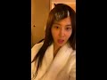 191120 유리 yuri instagram live