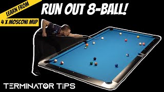 How To Run An 8 Ball Rack - 3 Run Outs For Amateur Pool Players