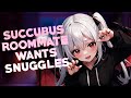 Succubus Roommate Wants Snuggles 💘 [F4M] [Succubus] [Shy Listener] [Friends To More] [Snuggles]