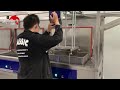 Skymen Multi station Ultrasonic cleaning line with Lifting moving System