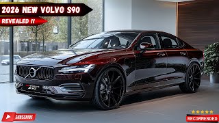 New 2026 Volvo S90: The Whisper of Luxury - A First Glimpse of Volvo's Most Anticipated Sedan