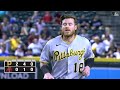 ben gamel drives in 3 in win pirates vs. d backs highlights 8 10 22