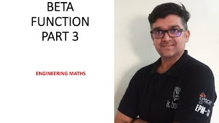 BETA FUNCTION | PART 3 | BRIJESH MISHRA