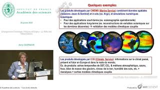 [Conférence] A. CAZENAVE - Changement Climatique, Risques et Enjeux : Le Rôle des Observations