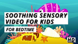 Relaxing Music & Visuals to Soothe Babies for Sleep | Visual Sensory Stimulation for Kids