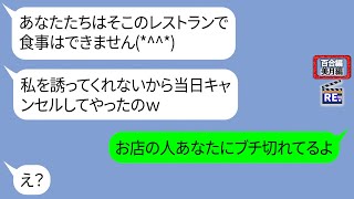 食事会に誘われなかった事にブチ切れレストランの予約を当日キャンセルするママ友【LINE】リメイク編【聞き流し・朗読・作業・睡眠】