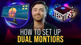 How to Set Up \u0026 Use Dual Monitors with a Laptop Mac \u0026 Windows | Tech Tips