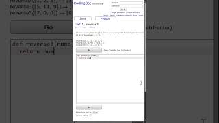 🧮 CodingBat – Python - List1 - 07 reverse3 #codingbat #pythonprogramming #computer #pythonbasics