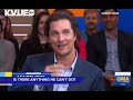 Matthew McConaughey talks Breckyn Hager haircut, UT 'Minister of Culture' role on GMA