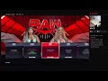 WWE 2K24 MODE UNIVERS RAW #55