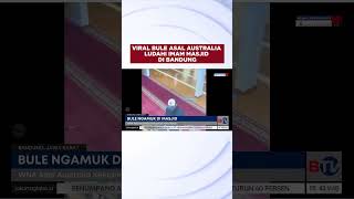 Viral Bule Asal Australia Ludahi Imam Masjid di Bandung