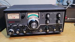 Swan 500C HF transceiver transmit test