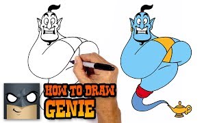 How to Draw Genie | Aladdin